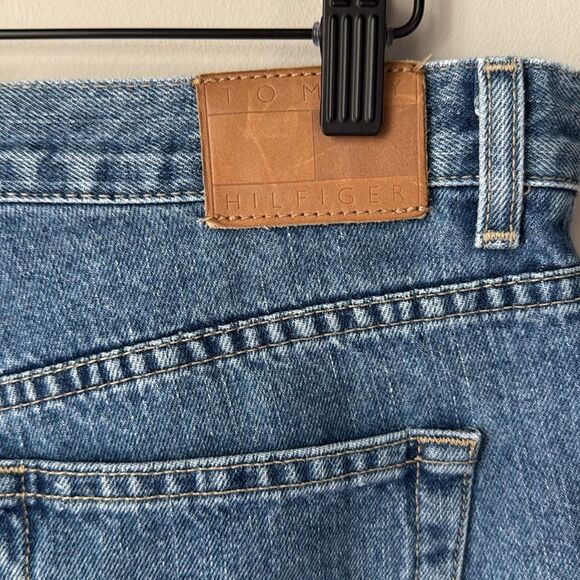 Tommy Hilfiger New Vintage High Waist Boyfriend Denim Y2K Shorts - Picture 4 of 6